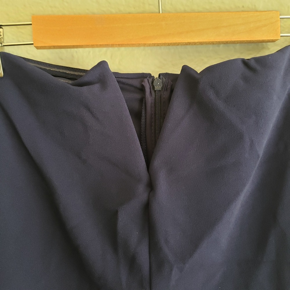 Lulus XL Jumpsuit Power of Love Navy Blue Strapless Popover Wide Leg - Picture 4 of 8
